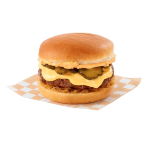 Չիզի Բրո բուրգեր պանրային սոուսով